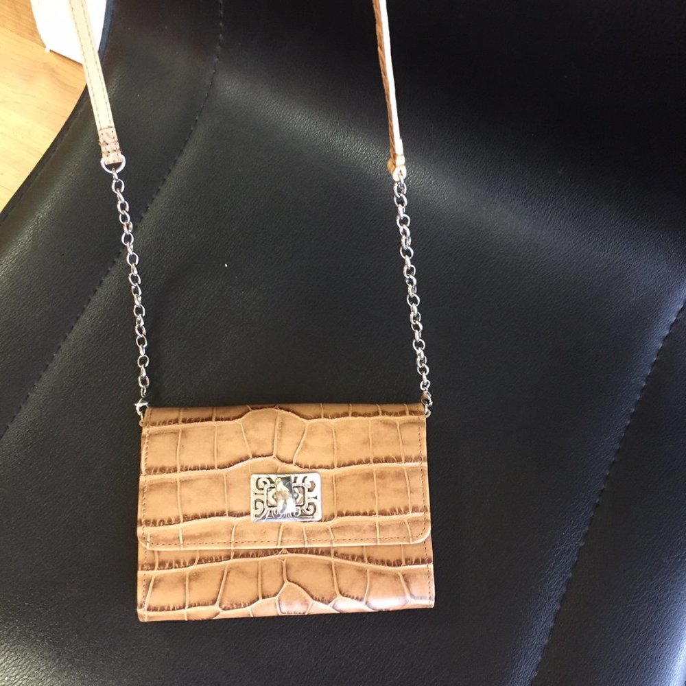 BRIGHTON MEDIUM TECH PHONE WALLET C/BODY NWT $155